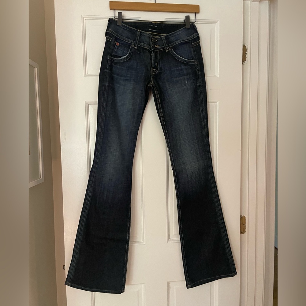 Hudson Jeans Dark Indigo Flare Leg